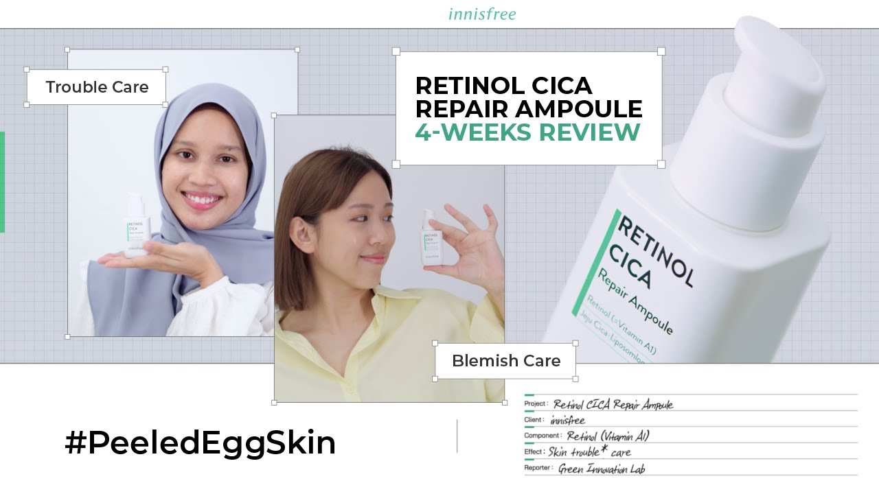 Let’s talk innisfree Retinol Cica Repair Ampoule | Real Reviews by Real People