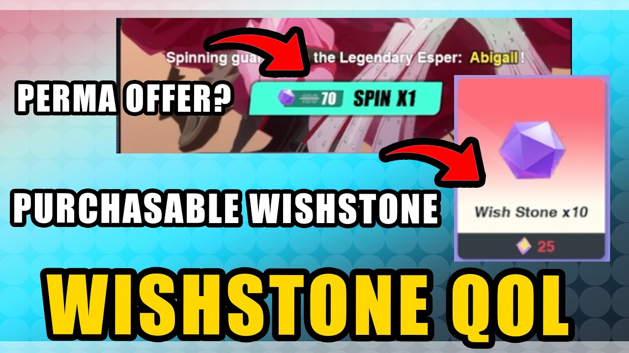 WISHSTONE IS GETTING EASIER TO OBTAIN NOW ! | NEW QOL | DISLYTE