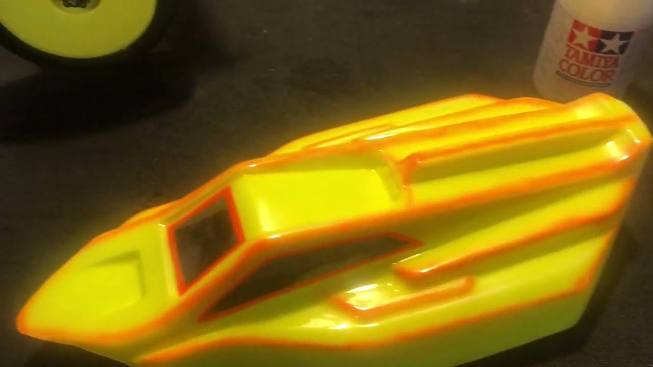 How I seal my RC bodies, with a clear coat , 