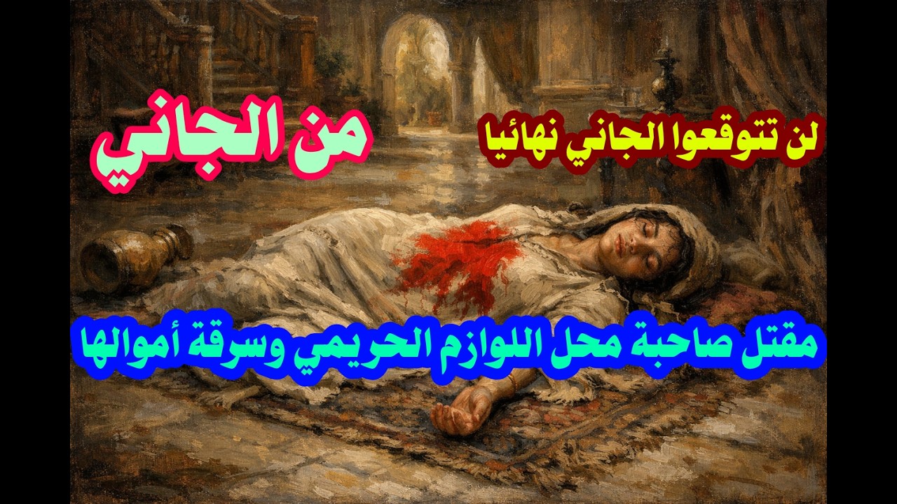 من الجاني حل لغز مقتل صاحبة محل اللوازم الحريمي وسرقة تحويشة العمر والقاتل هيصدمك فعلا