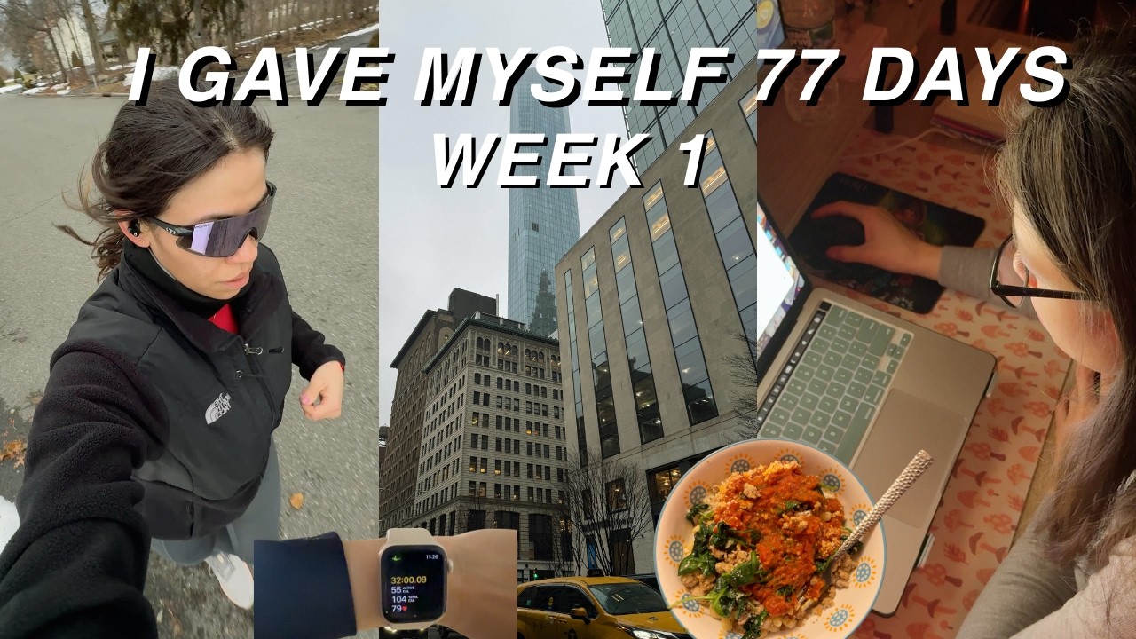 Starting my 77 day body recomp while working a 9–5 I Week 1
