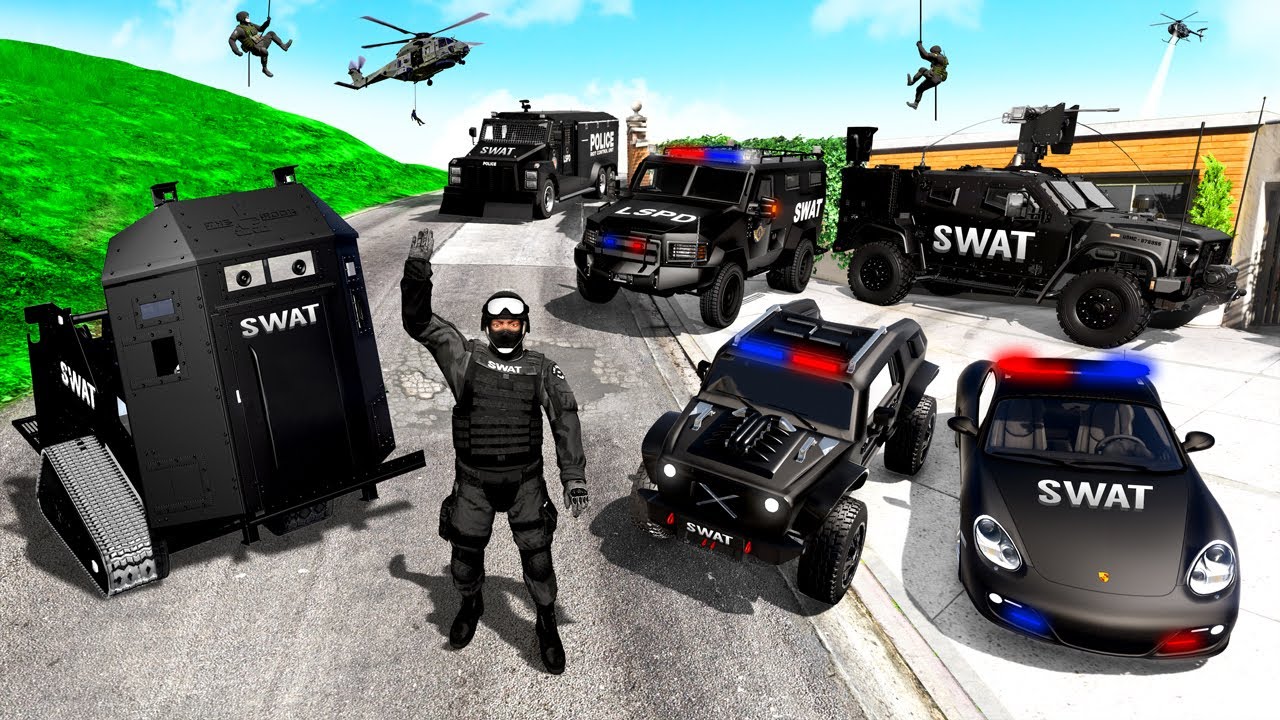 Коллекционируем редкие машины SWAT в GTA 5