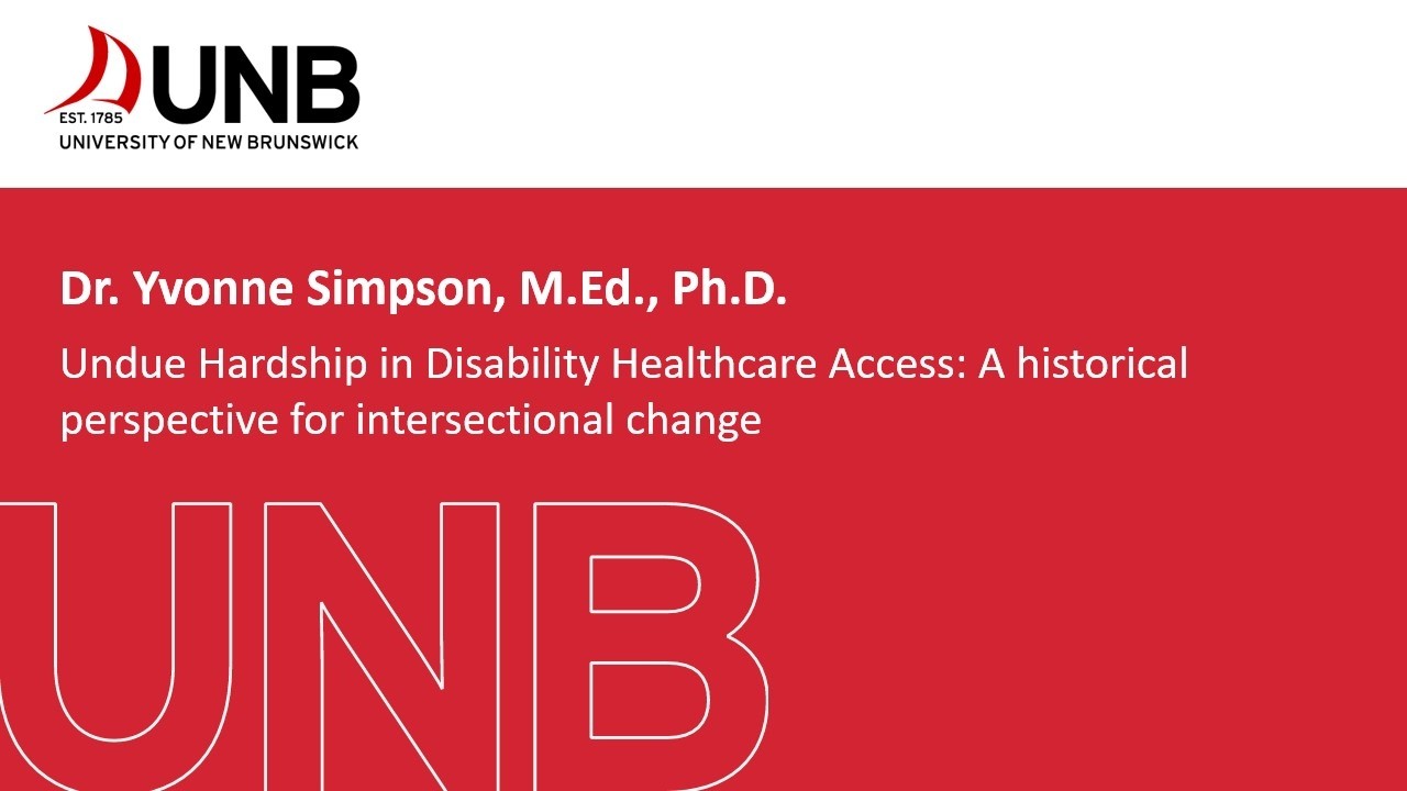 Dr. Yvonne Simpson - UNB Black Researcher Showcase (2026-02-11)