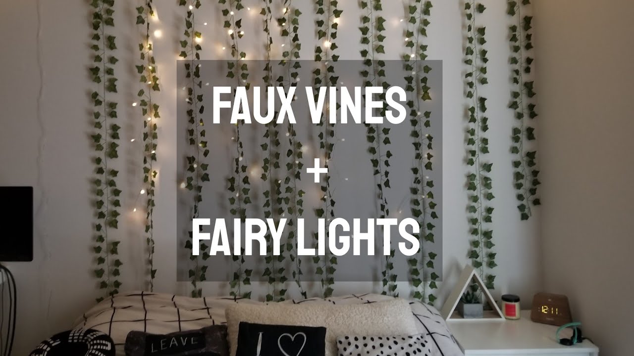 Easy DIY Faux Vines & Fairy Lights | The Ash Chronicles