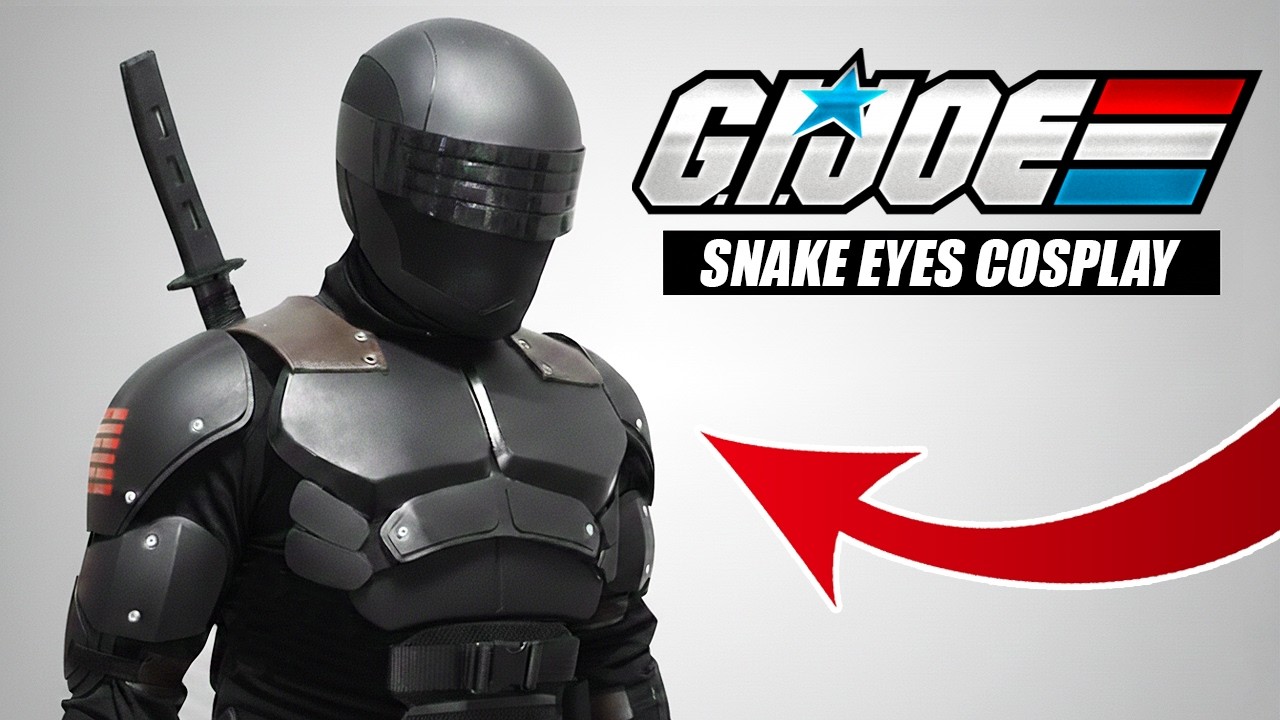 Snake Eyes Cosplay - EVA Foam - G.I.JOE Retaliation