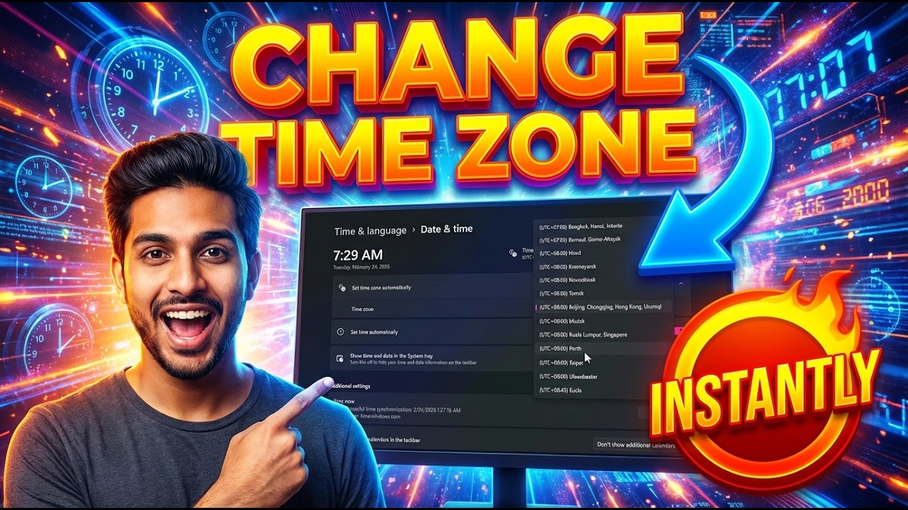 How To Change Time Zone on Windows 11 | Step-by-Step Guide