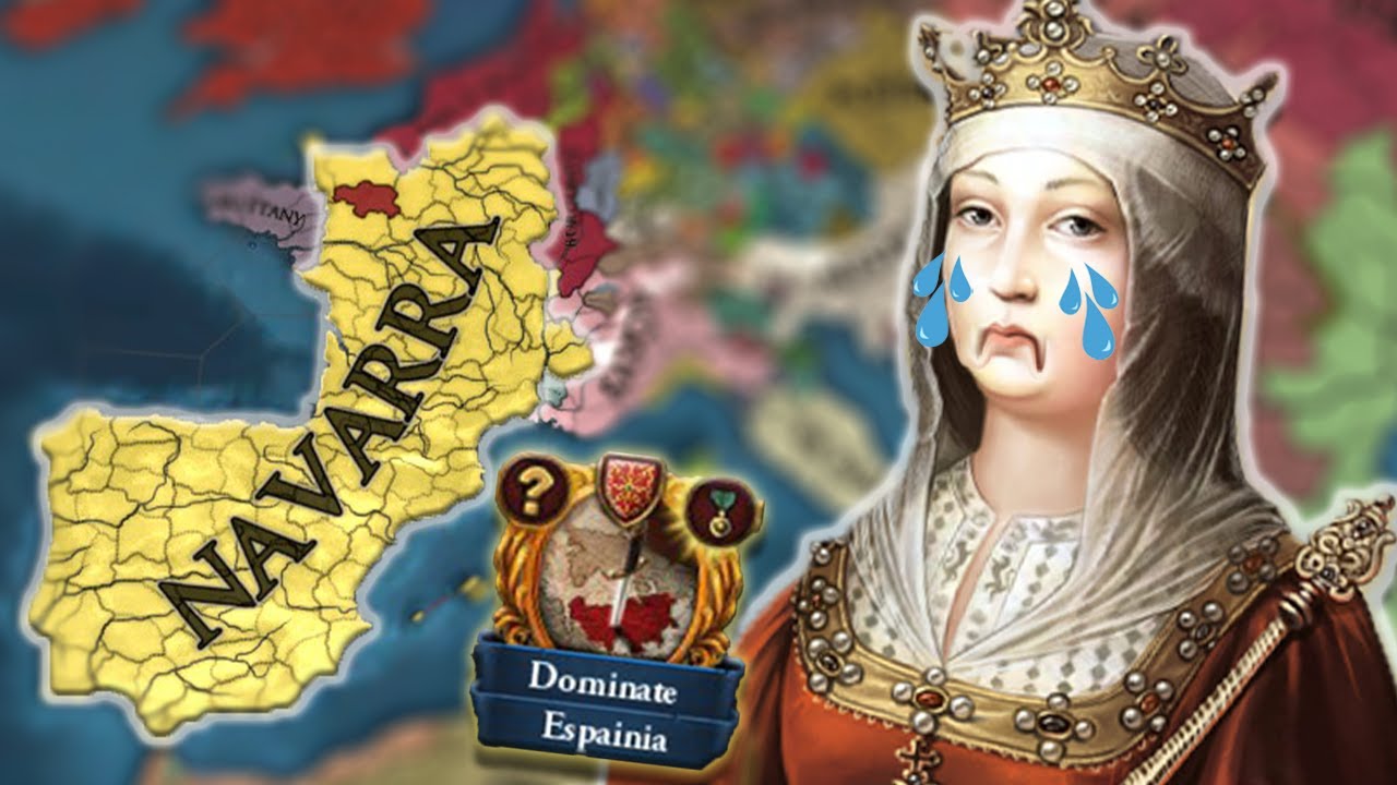 How to UNITE IBERIA as NAVARRA in EU4...