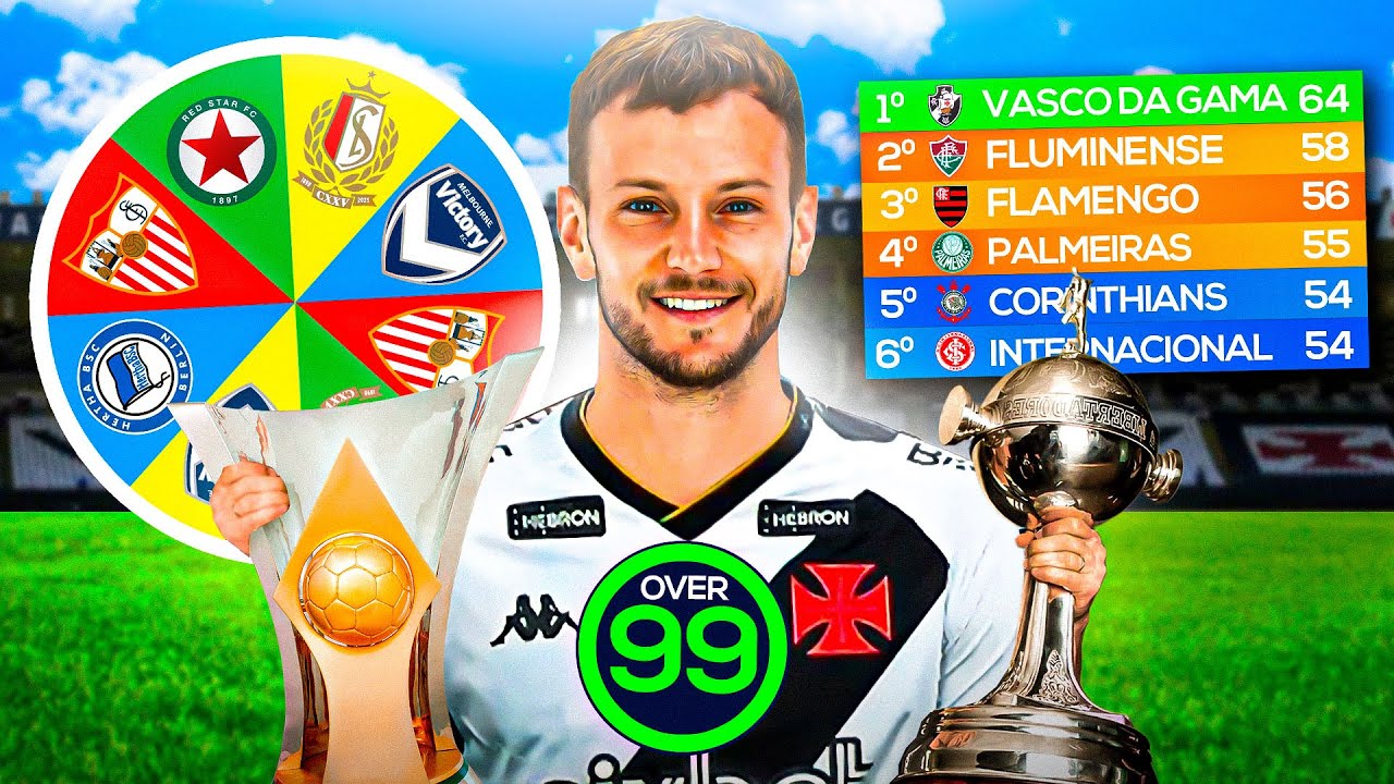 Reconstru&iacute; o VASCO S&oacute; Com Jogadores da 777! O Respeito VOLTOU?