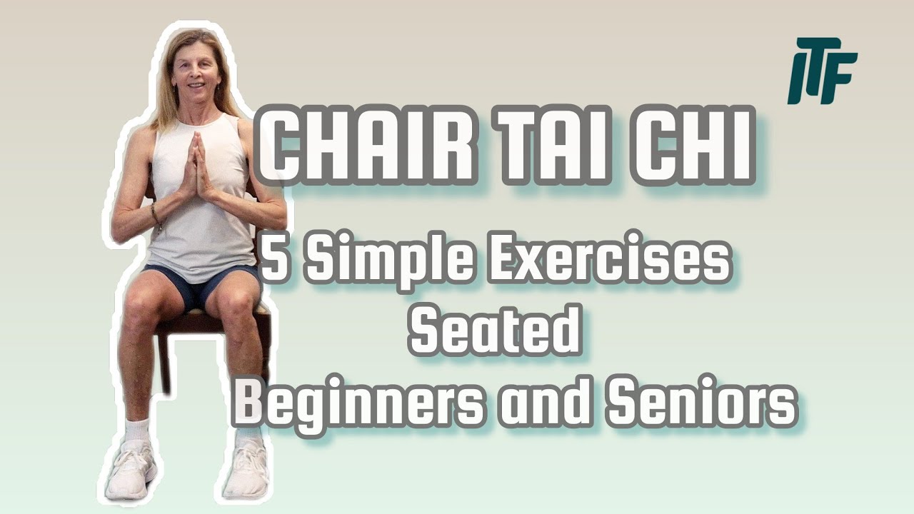 15 min Seated Tai Chi in a Chair for Seniors, Beginners