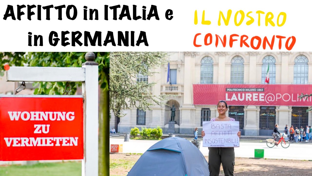 Così non si puó andare avanti... Affitti in Italia o in Germania: alcune considerazioni.
