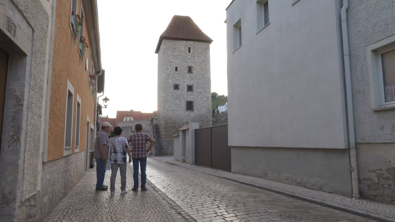 Freyburg Unstrut Stadtführung Wein Terrassen Kirche Sankt Marien Stadtmauer Sandstein