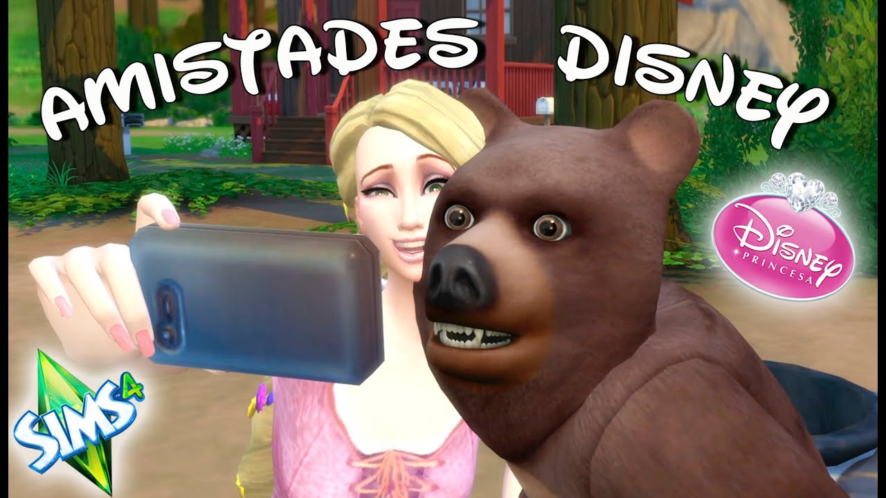 Los osos hablan en el mundo Disney | LOS SIMS 4 - DISNEY #02