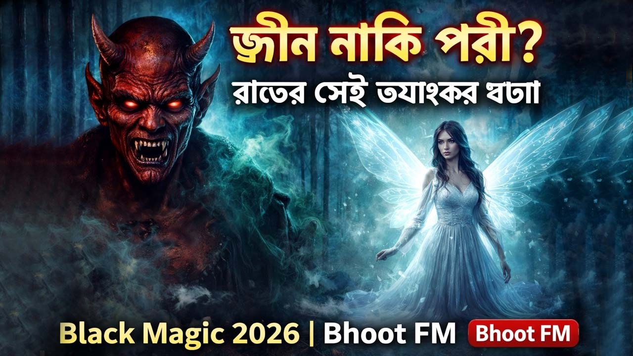 জ্বীন নাকি পরী? রাতের সেই ভয়ংকর ঘটনা | Black Magic 2026 | Bhoot FM