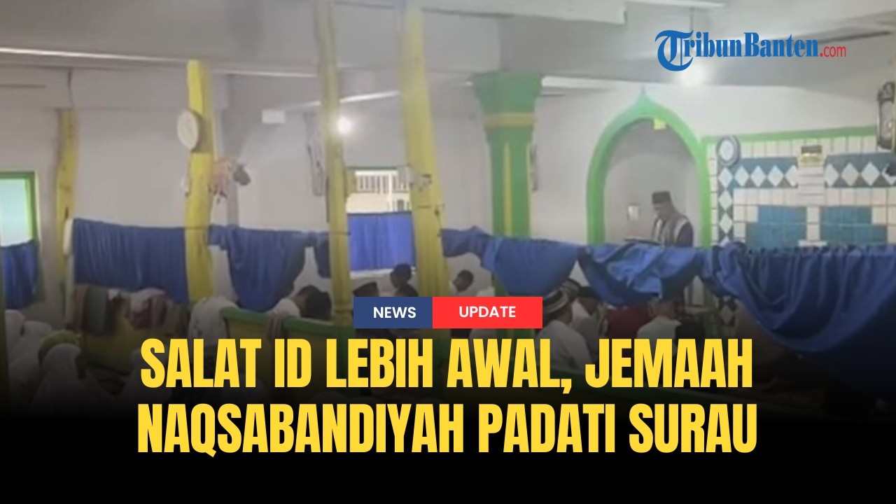 🔴 Suasana Khidmat, Salat Id Digelar Lebih Cepat di Pauh