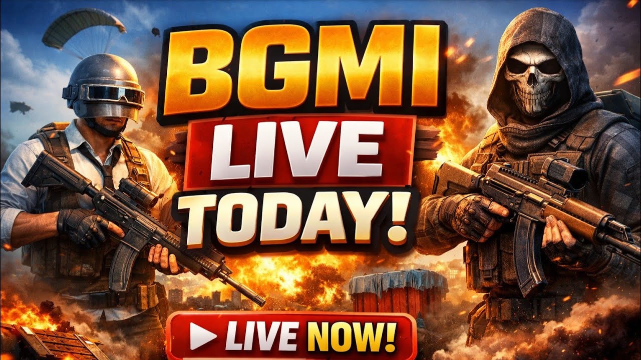 BGMI Live Today – Can we get the Chicken Dinner? 🏆