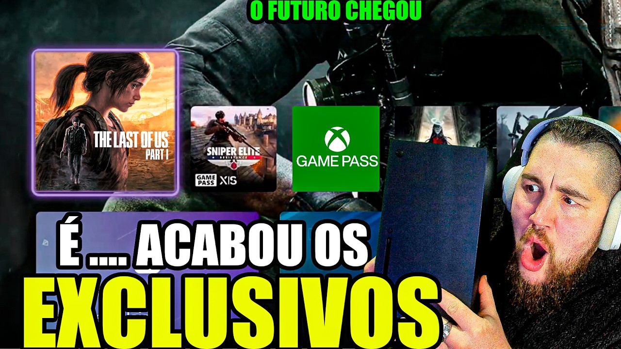 INSANO ! THE LAST OF US NO XBOX SERIES X com BOOSTEROID É ASSUSTADOR !