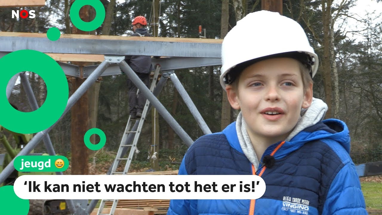 Klimbos dat Tije heeft bedacht, wordt nu echt gebouwd