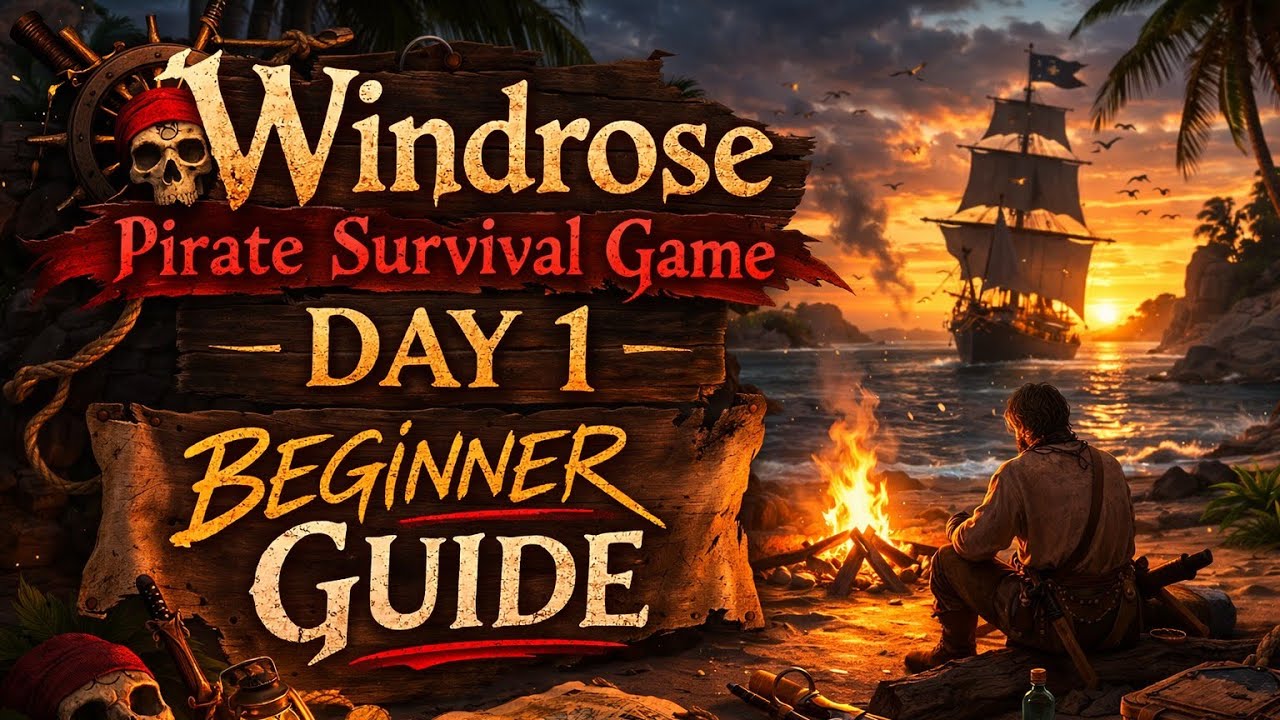 Windrose Pirate survival game Day 1 beginner guide