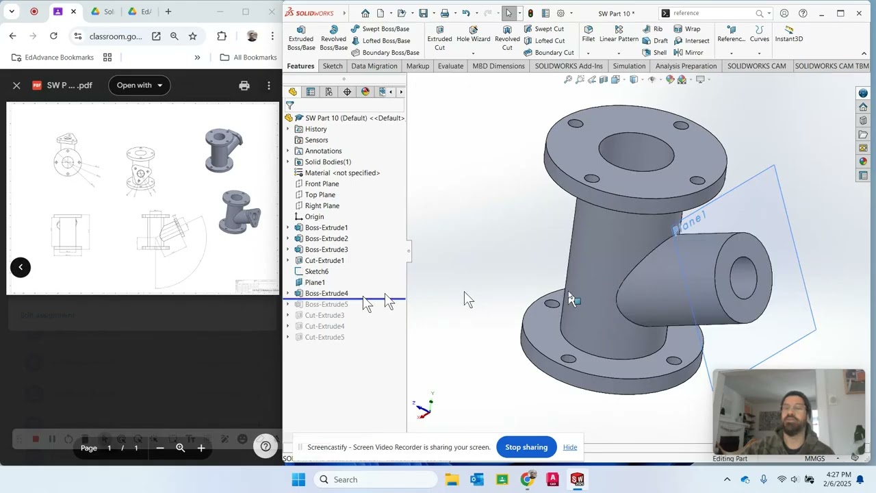 SolidWorks Part #10 Overview
