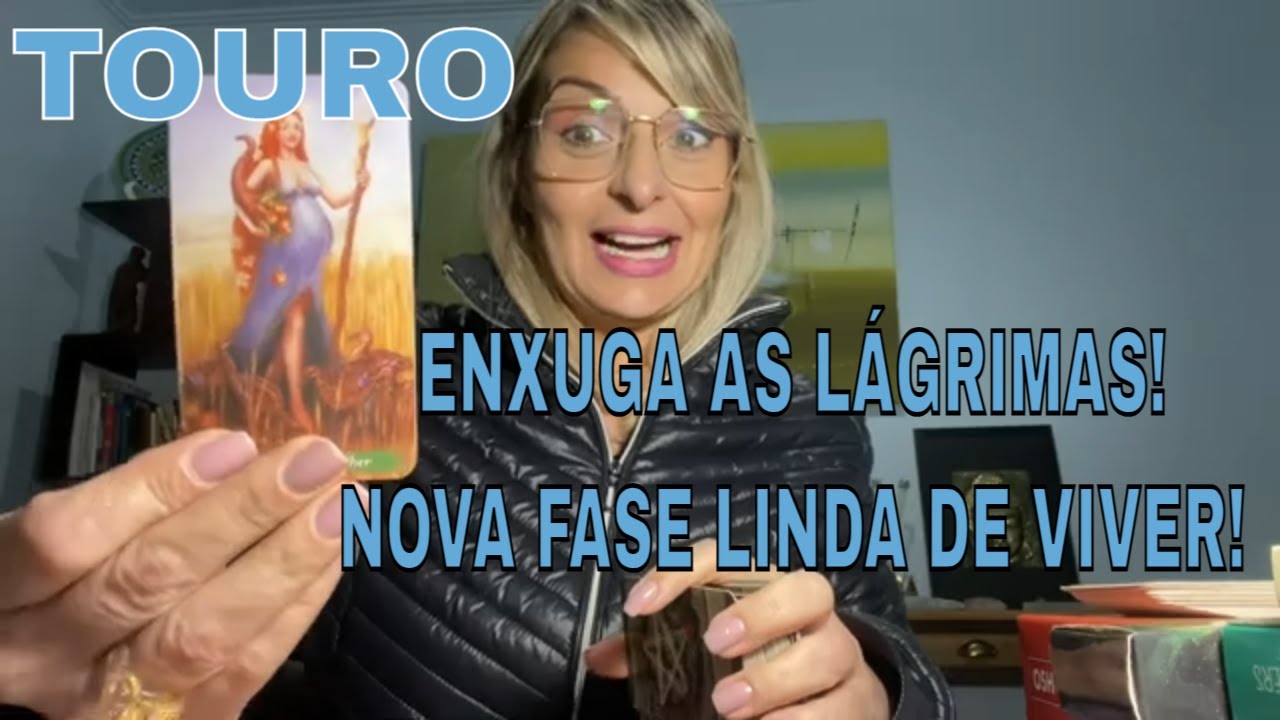TOURO ♉️ Enxuga as lágrimas! Nova fase linda de viver!