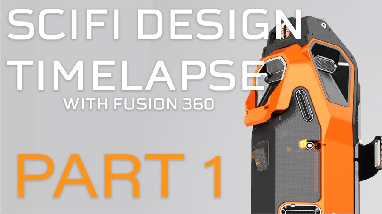 Scifi Multi-Tool Design Timelapse Part 1 | Alex Senechal
