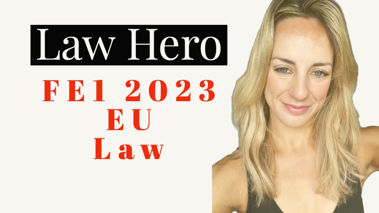 FE1 EU LAW 2023