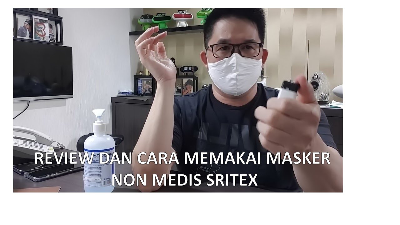 REVIEW DAN CARA MEMAKAI MASKER SRITEX NON MEDIS
