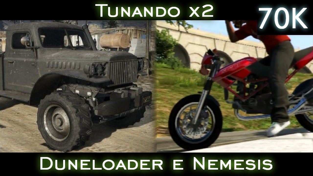 Tunando x2: Duneloader e Nemesis! | 70K inscritos! [PT-BR]