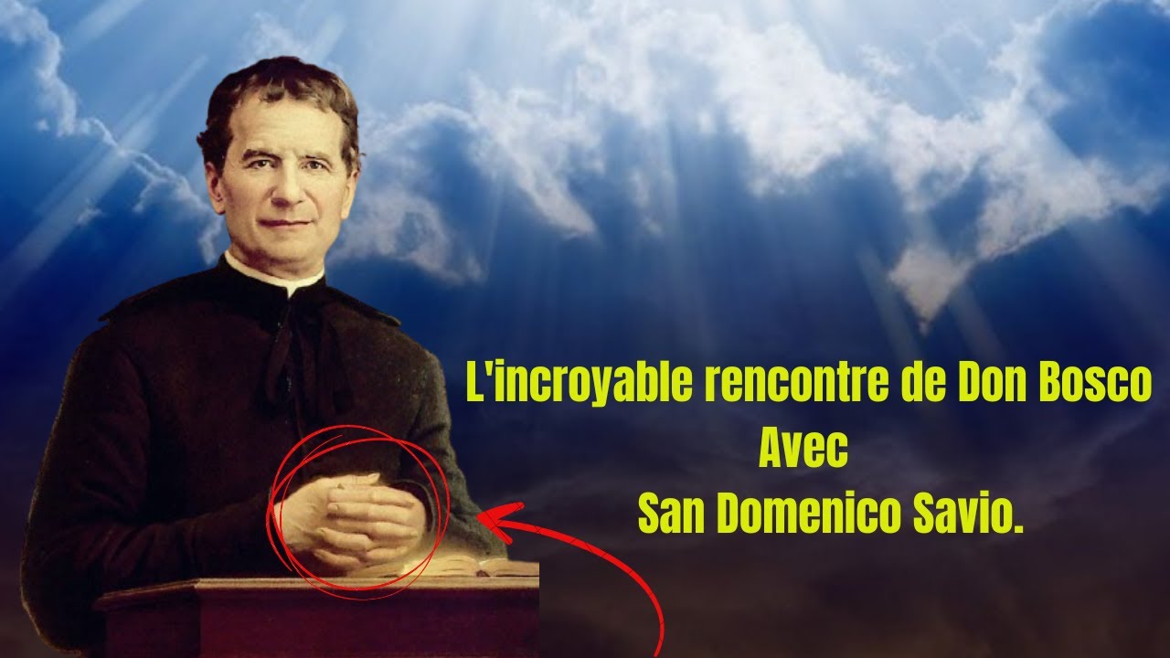 L'incroyable rencontre de Don Bosco avec San Domenico Savio.