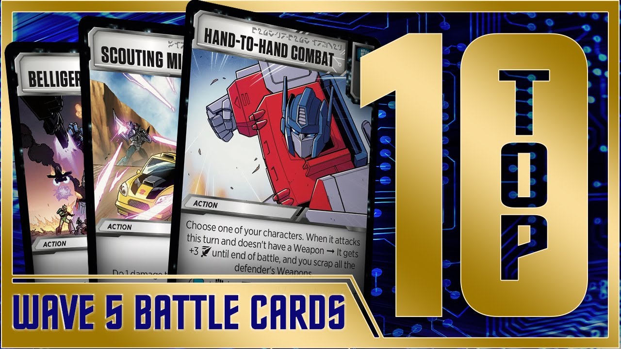 Titan Masters Attack: Top 10 Battlecards!