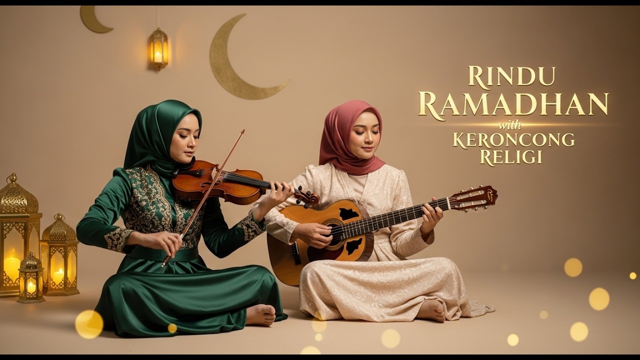 🤍 MERINDING! LAGU KERONCONG RELIGI | RINDU RAMADHAN & CAHAYA IMAN DI HATI
