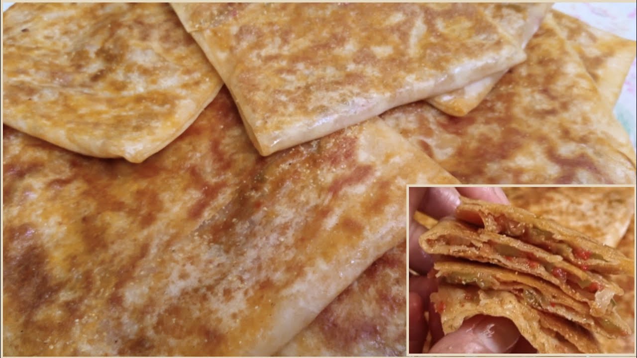 مسمن معمر بدون ݣلوتين 👌 بحشوة بسيطة بدون لحوم مورق وبنين😋 من لذتو متشبعوش منو