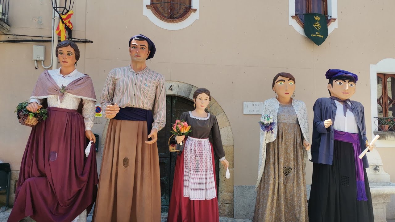 Cercavila d'Anada a Ofici del Seguici Popular dels Pallaresos (Festa Major de Sant Salvador 2022)