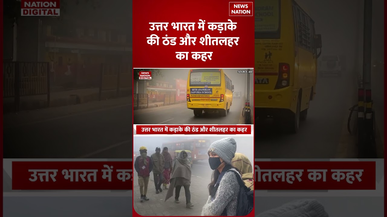 Weather Forecast : Delhi-UP में कड़ाके की ठंड! इस Day होगी Heavy Rain| IMD Alert | Cold Wave |Winter