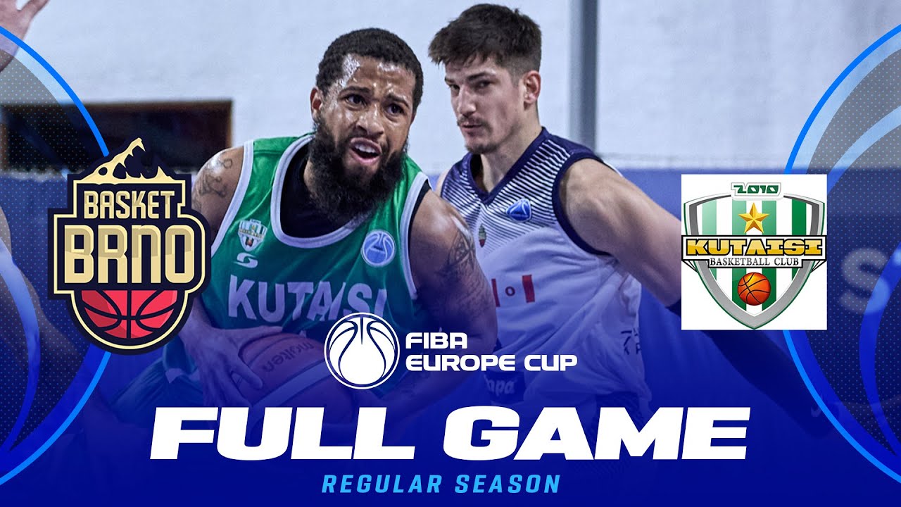 Regular Season | PUMPA Basket Brno v BC Kutaisi 2010 | Full Basketball Game | FIBA Europe Cup 2026