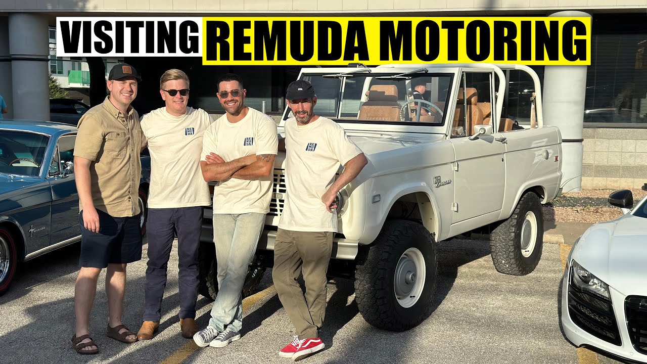 We Visit Remuda Motoring in Austin, TX with Jesse Metcalfe & Debut their Bronco!