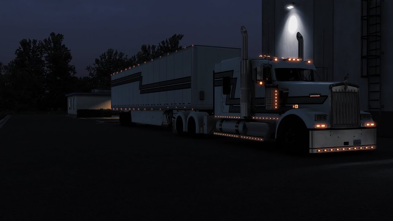 American Truck Simulator | Realistic Driving  Colorado | Kenworth W900