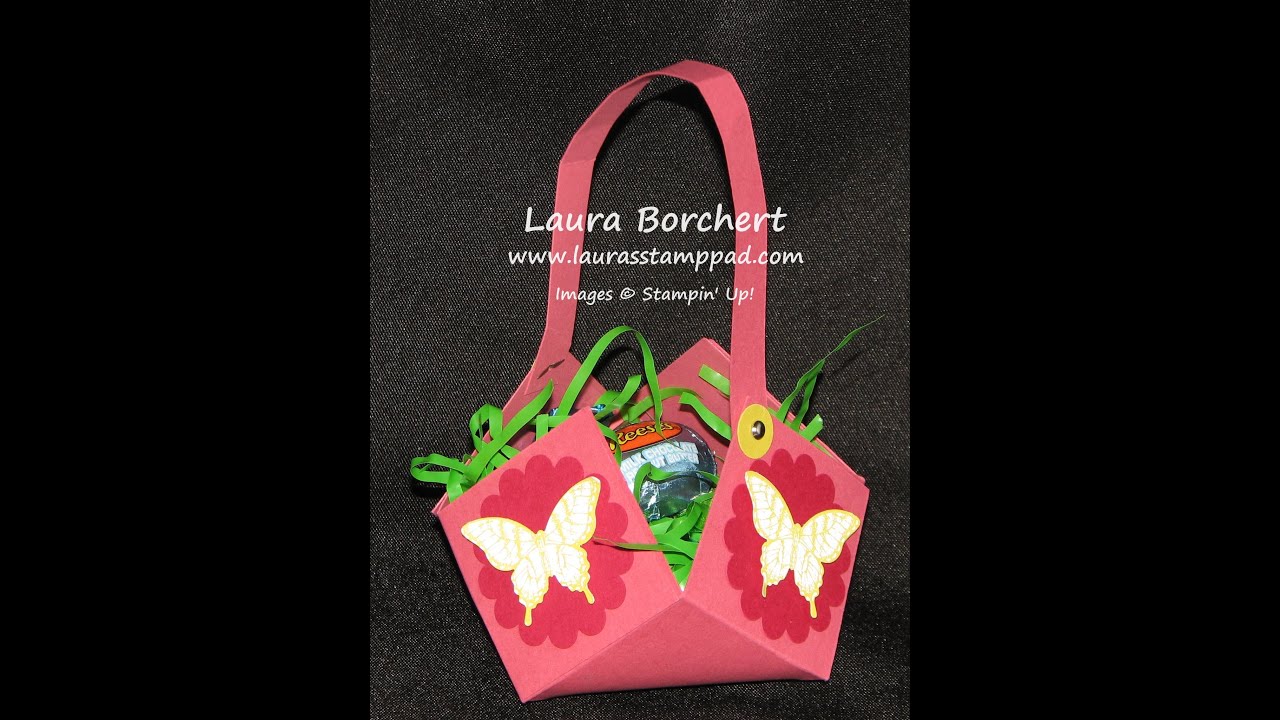 Paper Treat Basket - Laura's Stamp Pad
