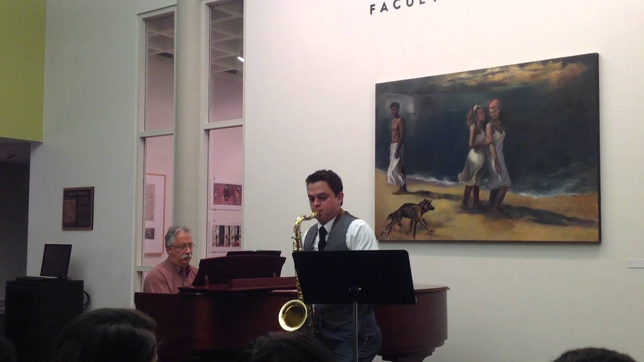 First Concertino by Georges Guilhaud on Tenor Saxophone