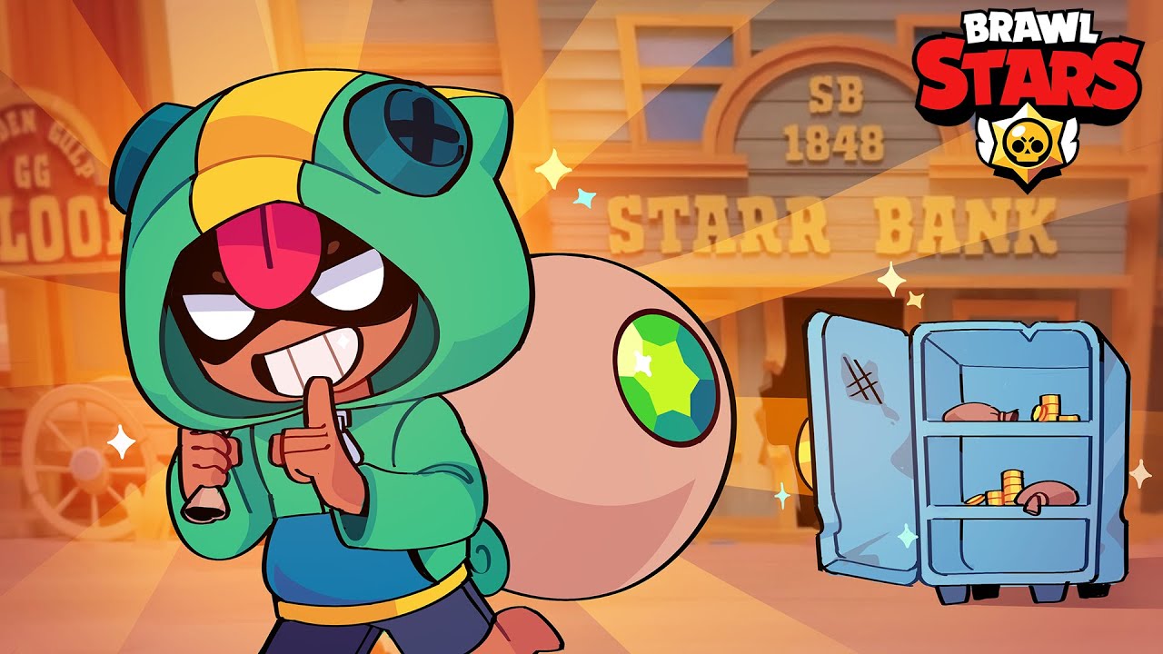 BRAWL STARS STARR BANK MONEY HEIST STORY