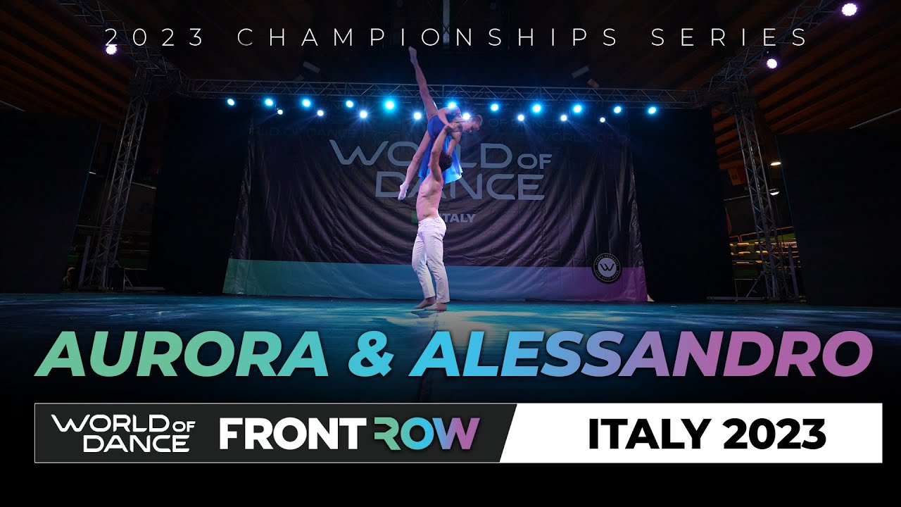 Aurora & Alessandro | FrontRow | Junior Division | World of Dance Italy 2023 | #woditaly23