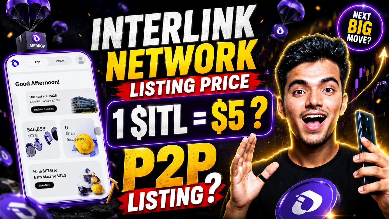 🚀 Interlink Network  Listing | 🔥$ITL Price ? | Interlink Network New Update Today🔥