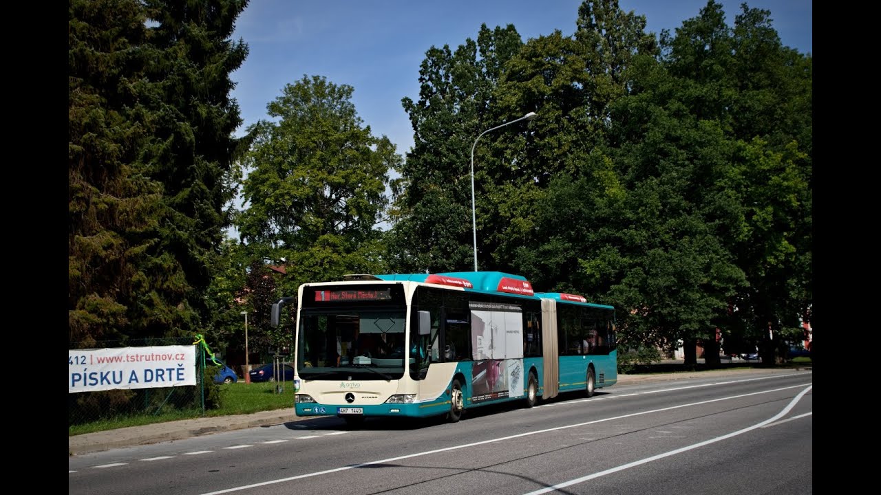 Mercedes Citaro 4H7 1440 MHD Trutnov na lince 1 dne 24.8.2023