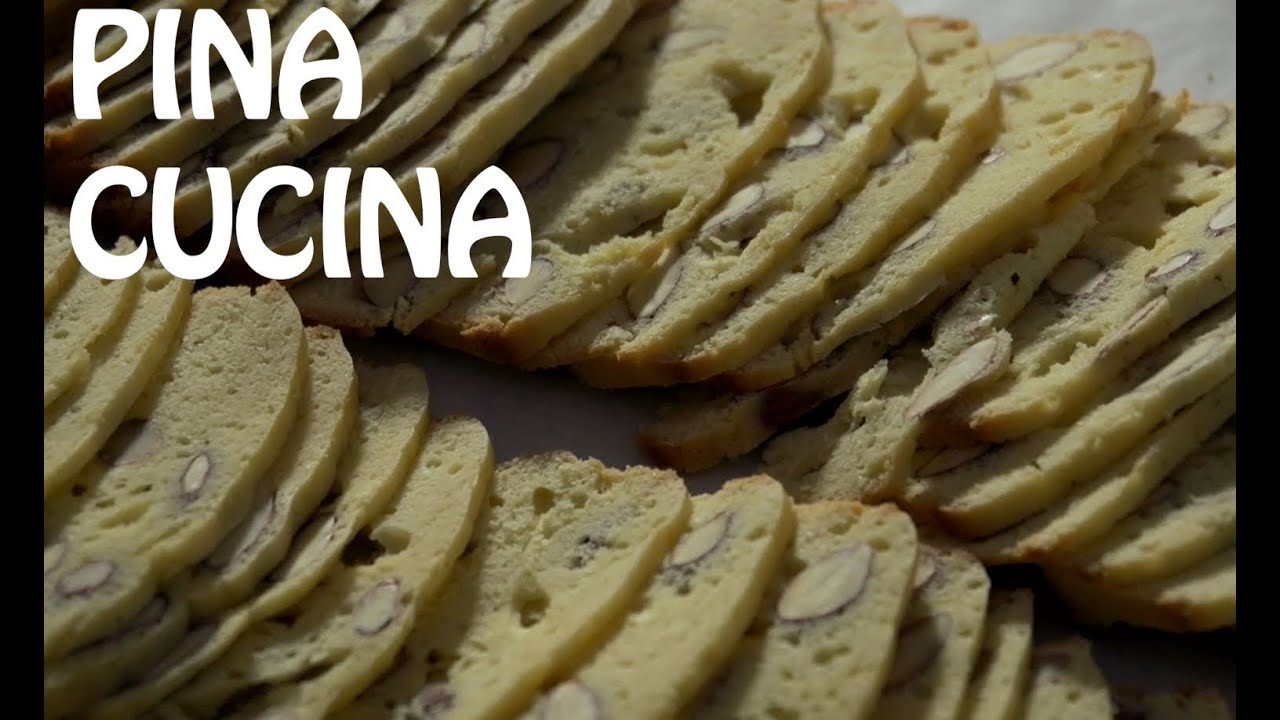 Italian Biscotti (Almond Biscuits) - Pina Cucina Ep. 12