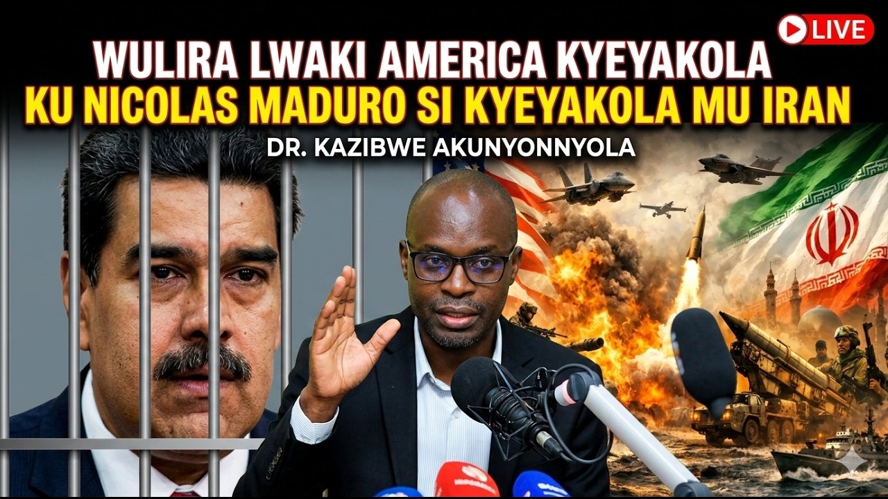 Wulira lwaki America kyeyakola ku Nicolas Maduro si kyeyakola mu Iran-Dr. Kazibwe akunyonnyola.