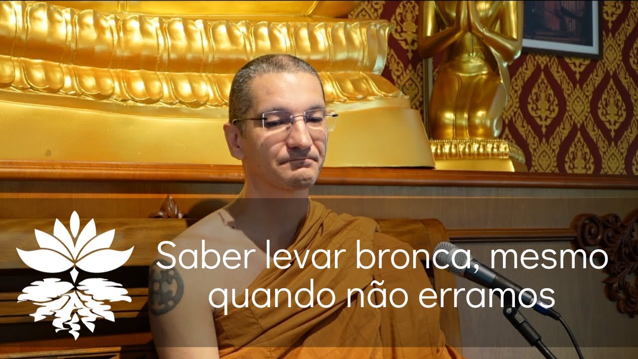 Saber levar bronca, mesmo quando não erramos