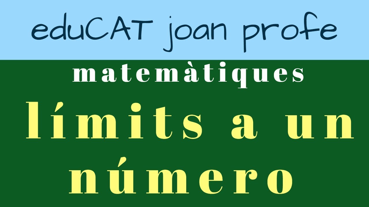càlcul de límits a un número en català