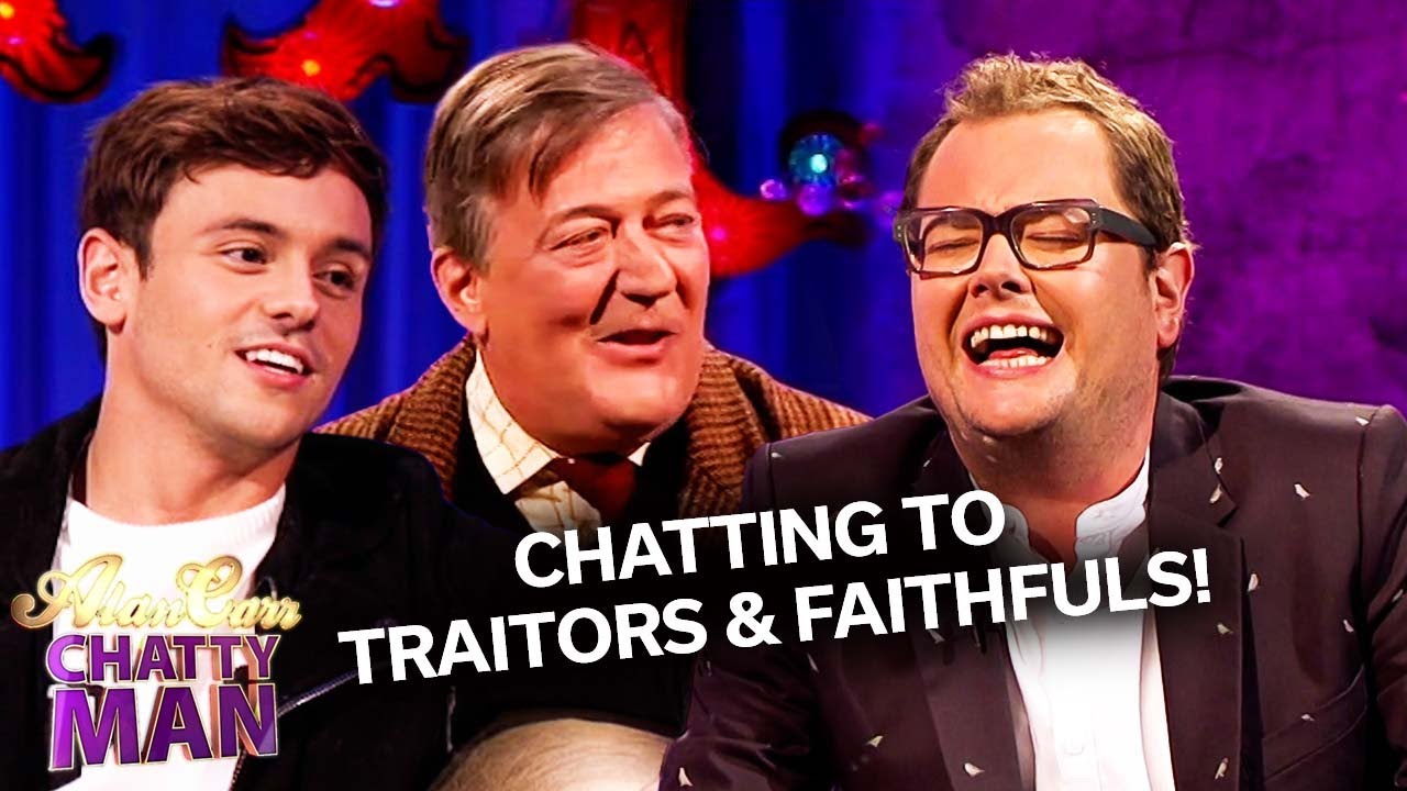 Alan Chats To His Fellow Celebrity Traitors: Stephen Fry, Tom Daley & More!&nbsp;| Alan Carr: Chatty Man