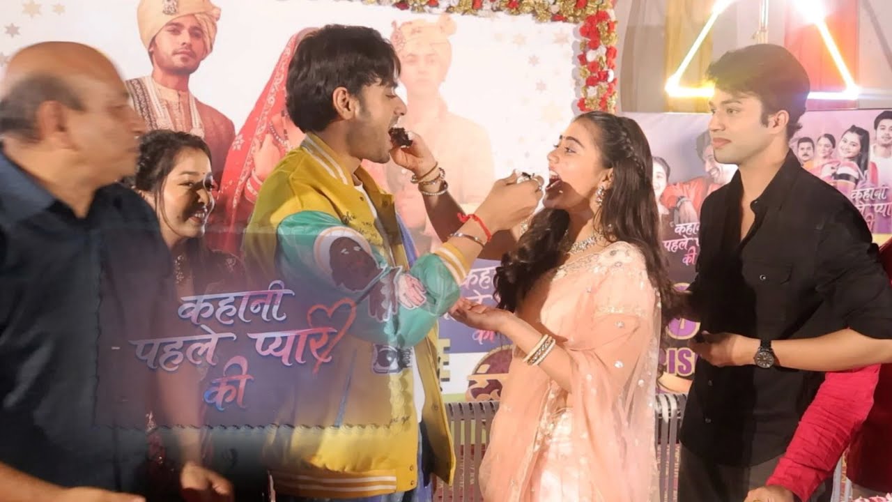 Kahani Pehle Pyaar Ki | 100 Episodes Complete |  Cast’s Cake Cutting Celebration🎉| #dangaltvserial