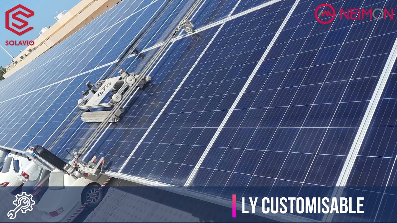 Solavio- Solar Panel Cleaning Robot on Ras Al Khaimah - Dry Cleaning